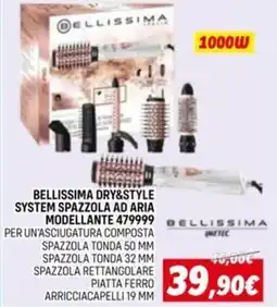 Orizzonte BELLISSIMA DRY&STYLE SYSTEM SPAZZOLA AD ARIA MODELLANTE 479999 offerta