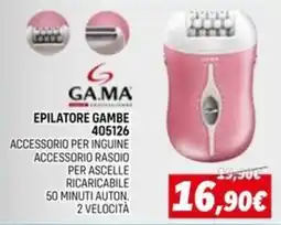 Orizzonte GA.MA EPILATORE GAMBE 405126 offerta