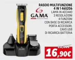 Orizzonte GA.MA RASOIO MULTIFUNZIONE 4 IN 1 465206 offerta