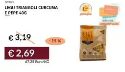 Prezzemolo e Vitale Legu triangoli curcuma e pepe offerta