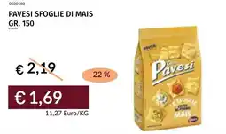 Prezzemolo e Vitale Pavesi sfoglie di mais offerta