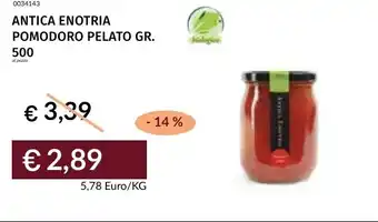 Prezzemolo e Vitale Antica enotria pomodoro pelato offerta