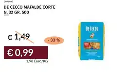 Prezzemolo e Vitale De cecco mafalde corte n. 32 offerta