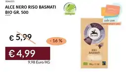 Prezzemolo e Vitale Alce nero riso basmati bio offerta