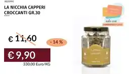 Prezzemolo e Vitale La nicchia capperi croccanti offerta