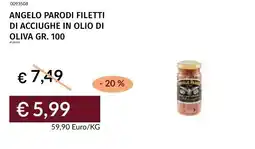Prezzemolo e Vitale Angelo parodi filetti di acciughe in olio di oliva offerta