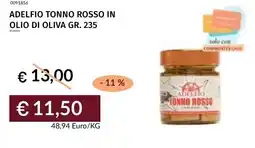 Prezzemolo e Vitale Adelfio tonno rosso in olio di oliva offerta
