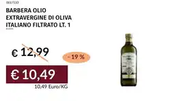 Prezzemolo e Vitale Barbera olio extravergine di oliva italiano filtrato offerta