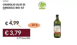 Prezzemolo e Vitale Crudolio olio di girasole bio offerta