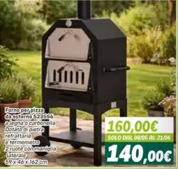 Orizzonte Forno per pizza da esterno 523556 offerta