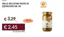 Prezzemolo e Vitale Valle dell'etna pesto di pistacchio offerta