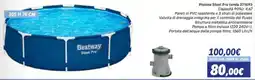 Orizzonte Piscina Steel Pro tonda 371693 Bestway offerta