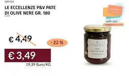 Prezzemolo e Vitale Le eccellenze p&v pate di olive nere offerta