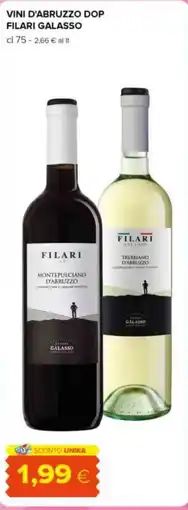 Oasi Vini d'abruzzo dop FILARI GALASSO offerta