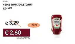 Prezzemolo e Vitale Heinz tomato ketchup offerta