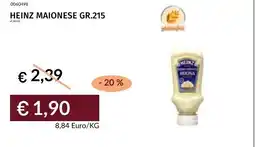 Prezzemolo e Vitale Heinz maionese offerta