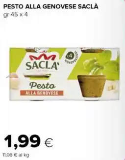 Oasi Pesto alla genovese SACLÀ offerta