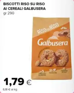 Oasi Biscotti riso su riso ai cereali GALBUSERA offerta