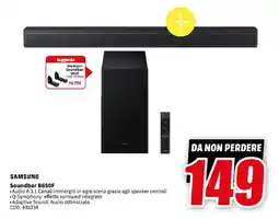 MediaWorld SAMSUNG Soundbar B650F offerta