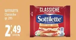 Rossotono Carrefour SOTTILETTE Classiche offerta
