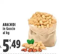 Rossotono Carrefour Arachidi in guscio offerta
