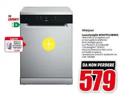 MediaWorld Whirlpool Lavastoviglie WH4FFA14BN6X offerta