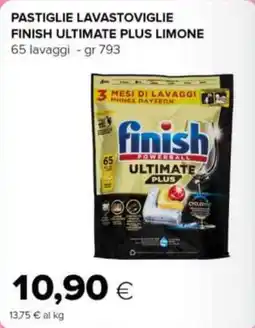 Oasi Pastiglie lavastoviglie finish ultimate plus limone offerta