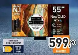 Unieuro SMART TV 4K NEO QLED QE55QN70F offerta