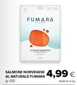 Oasi Salmone norvegese al naturale FUMARA offerta