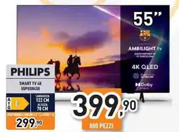 Unieuro PHILIPS SMART TV 4K 55PUS8450 offerta