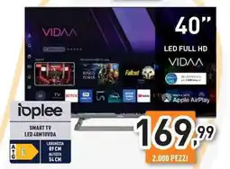 Unieuro Ioplee SMART TV LED 40M10VDA offerta