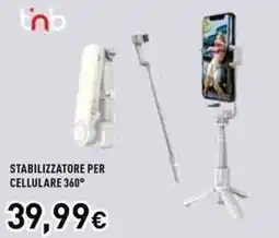 Unieuro Tnb stabilizzatore per cellulare 360° offerta