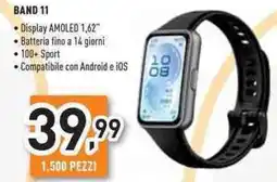 Unieuro Huawei band 11 offerta