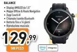 Unieuro Amazfit balance offerta