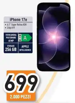 Unieuro iPhone 17e offerta