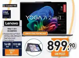 Unieuro Lenovo YOGA 7 2-IN-1 (83JQ0OFHIX) offerta