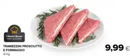 Oasi Tramezzini prosciutto e formaggio offerta
