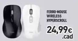 Unieuro Ferro-mouse wireless hyperscroll offerta