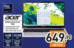 Unieuro acer ASPIRE LITE (AL15-54P-78F4 offerta