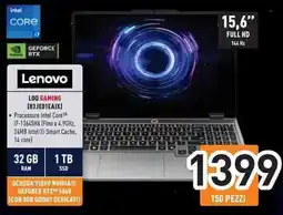 Unieuro Lenovo LOQ GAMING (83JE01EAIX) offerta