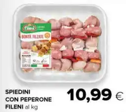 Oasi Spiedini con peperone FILENI offerta