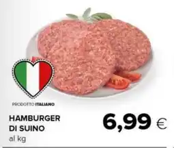 Oasi Hamburger di suino offerta
