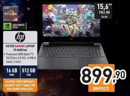 Unieuro hp VICTUS GAMING LAPTOP 15-fb3016nl offerta