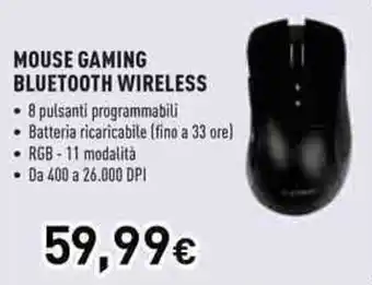 Ioplee mouse gaming bluetooth wireless