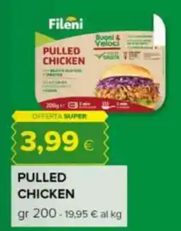 Oasi Fileni pulled chicken offerta