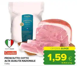 Oasi Consilia prosciutto cotto alta qualità nazionale offerta
