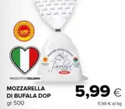 Oasi Mozzarella di bufala dop offerta