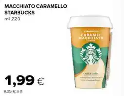 Oasi Macchiato caramello STARBUCKS offerta