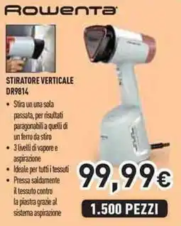 Unieuro Rowenta STIRATORE VERTICALE DR9814 offerta