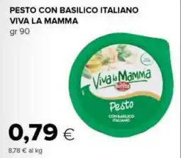 Oasi Pesto con basilico italiano VIVA LA MAMMA offerta